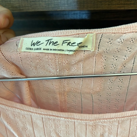 We The Free Sweet and Salty Top Pink Lotus xl - Picture 2 of 6
